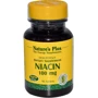 Natures Plus Niacin 100 mg 90 tabs Ниацин