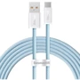 Кабель Baseus USB Cable to USB-C Dynamic Series Fast Charging 100W 2m Blue (CALD000703)
