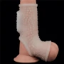 Насадка на пенис с вибрацией LoveToy Knights Ring Vibrating Drip With Scrotum Sleeve