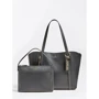 Женская сумка тоут Guess Naya Trap Tote черная (HWVG7881230-BLA): Пол Женский