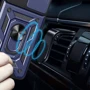 Аксессуар для смартфона Mobile Case Camshield Serge Ring Blue for Samsung A155 Galaxy A15 4G / A15 5G: Материал TPU (термополиуретан) и поликарбонат