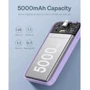 Внешний аккумулятор Baseus Power Bank 5000mAh Magnetic Wireless 20W Purple (P10022107513-00) фото 9