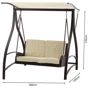 Садовые качели Chomik Garden Line Andria (5900779863132)