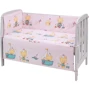 Защита в кроватку Qvatro Gold ZG-02 (медведи на кораблике) розовая (680925)