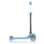 Самокат GLOBBER серії GO UP SPORTY PLUS LIGHTS 5в1 блакитний, колеса з підсвічуванням, 20 / 50кг (642-101): Матеріал коліс поліуретан