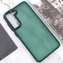 Аксессуар для смартфона Epik TPU+PC Lyon Frosted Case Green for Samsung G990 Galaxy S21 FE: Материал TPU (термополиуретан) и поликарбонат