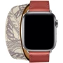 Аксессуар для Watch Apple Hermès Double Tour Band Brique/Béton (MX2U2) for Apple Watch 38/40mm: Совместимость Apple Watch 40mm, Apple Watch 38mm