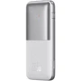 Зовнішній акумулятор Baseus Power Bank 10000mAh Bipow Pro Digital Display 22.5W White (PPBD040002): Кабелі / перехідники для смартфонів в комплекті USB Type-C