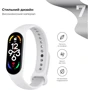 Ремешок ArmorStandart New Style White (ARM61893) for Xiaomi Mi Smart Band 5/6/7: Особенности Водостойкость, Регулируемая длина