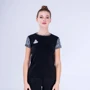 Спортивна футболка Peak FS-UW1904NOK-BLA 40 чорна з принтом
