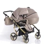 Универсальная коляска для двойни 2 в 1 Tako Laret Imperial Duo Beige (T-LI-DUO-02): Материал колес полиуретан