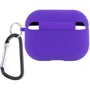 TPU Silicone Case with Carabiner Ultra Violet for Apple AirPods Pro 2/Pro фото 2