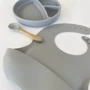 Набір для годування MinikOiOi BLW Set II силіконовий Bubble Beige (101070023): Тип Набор