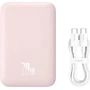 Внешний аккумулятор Baseus Power Bank 6000mAh Magnetic Wireless 20W Pink (PPCX020004) фото 8
