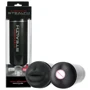 Двойной мастурбатор на присоске Topco Sales CyberSkin® Stealth Double Stroker, Mouth & Ass - ротик+попка, 27х8 см