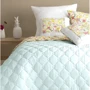 Покрывало IDEIA Стиль Cube 140х210 мята/цветы (8-32403)