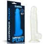 Фаллоимитатор LoveToy Lumino Play 8.5" (светящийся в темноте)