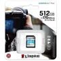 Карта пам'яті Kingston 512GB SDXC class 10 UHS-I U3 Canvas Go Plus (SDG3/512GB): Обсяг 512 ГБ
