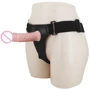 Страпон LYBAILE Vibrating Strap On Flesh