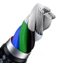 Кабель Baseus Cable USB-C to Lightning Cafule Metal PD 20W 2m Black (CATLJK-B01) фото 5