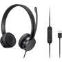 Наушники Lenovo Wired Stereo On-Ear Black (4XD1K18260): Тип конструкции накладные