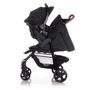 Универсальная коляска 2 в 1 Lorelli DAISY SET с автокреслом (black circles): Количество блоков 1