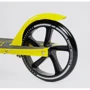 Детский двухколесный самокат с ручным тормозом Best Scooter Shark Желтый (36022): Материал колес полиуретан