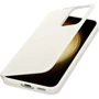 Чехол для телефонов Samsung Smart Clear View Cover Cream (EF-ZS911CUEGRU) for Samsung S911 Galaxy S23: Материал поликарбонат и полиуретан