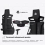 Геймерское кресло Cyberlux V8 Fabric Black (арт. GM- V8 FB)	 фото 9