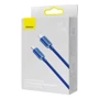 Кабель Baseus Cable USB-C to Lightning Crystal Shine 20W 1.2m Blue (CAJY000203) фото 9