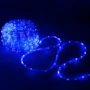 Гирлянда Springos Rope Lights дюралайт уличная 10 м 240 LED голубая (CL1203) фото 8