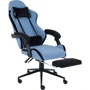 Геймерськое кресло GT Racer X-2324 Fabric Light Blue/Black Suede фото 2