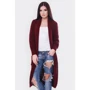 Кардиган 1 For You VKS0010-42-52 42-52 бордовый