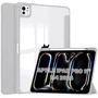Аксесуар для iPad BeCover Soft Edge TPU з Pencil Mount Gray для iPad Pro 11 M4 2024 (711715)