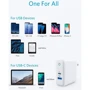 Зарядний пристрій ANKER USB Wall Charger PowerPort 2 PD 1xUSB-C/1xUSB Power IQ 2.0 White (A2321L21): Кабель в комплекті Відсутнє