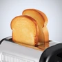 Тостер Morphy Richards 222012 Accents Black: Материал корпуса нержавеющая сталь/ пластик