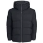 Пуховик Jack & Jones 35800911 48 черный зимний с капюшоном: Фасон Прямой
