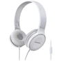 Навушники Panasonic RP-HF100MGC-W: Тип конструкції накладні