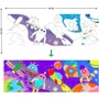Набор для творчества Avenir восковые мелки Космос 12 цветов (6004125) фото 4