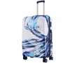 Валіза Semi Line 28" (L) White/Blue Print (T5653-3)
