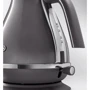 Електрочайник DeLonghi KBOT 2001 GY: Тип нагрівального елементу діcковий (прихований)