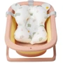 Ванна складана Babyhood Комфорт Плюс з термометром, рожева + гірка для купання (BH-328PY+E) фото 4