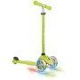 Самокат GLOBBER серии PRIMO LIGHTS, зеленый, колеса с подсветкой, до 50кг, 3+, 3 колеса (423-106-3)