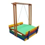Пісочниця дерев'яна кольорова SportBaby Пісочниця - 10