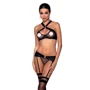 Сетчатый набор Amanda Set black XXL/XXXL - Passion
