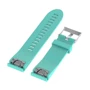 Ремешок Garmin QuickFit 20 Smooth Silicone Band Teal (QF20-SMSB-TEAL): Цвет бирюзовый