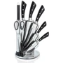 Набор кухонных ножей Набор металлических ножей на подставке Royalty Line RL-KSS811 7pcs: Наименование Набор кухонных ножей
