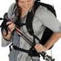 Рюкзак туристичний Osprey Tempest 20 Stealth Black (чорний), WM/L фото 2
