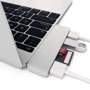 Адаптер Satechi Adapter Combo USB-C to micro SD+SD+3xUSB3.0 Silver (ST-TCUHS) фото 4