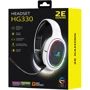 Навушники 2E Gaming HG330 RGB USB 7.1 White (2E-HG330WT-7.1): Тип випромінювача динамічний